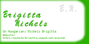 brigitta michels business card